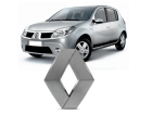 Emblema da Grade Dianteira Renault Sandero Logan 07/10 628903073R