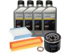 Kit Revisão Renault Sandero 1.0 16V G2 - Filtros Óleo + Ar + Cabine + Retentor + 4L Castrol 10W40